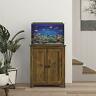 029986414212 Ollie Hutch Farmington Gallon Aquarium Stand Rustic