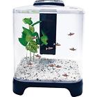030172097690 Aquariums Betta Fish Tank Kit With Led Light