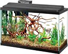 100117861 Aqueon Deluxe Aquarium Kit Black Gallon New Open 015905178617
