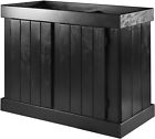 100151136 Aqueon Pine Aquarium Stand Black 015905511360