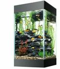 100527322 Aqueon Led Aquarium Starter Kit Column Black Gallon 015905000116