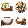 11266285 Exclusive Design Mystical Mermaid Decorative Gold Antiqued Glass 081343929067