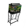 20blk Aquatic Fundamentals Marco Group Gal Metal Aquarium Stand 664255521477