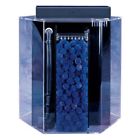 35g-light Blue-aat005-2 Uniquarium Hexagon Aquarium