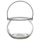 377712 Dollaritem New Glass Fish Bowl Handle
