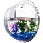 432133913 Hanging Fish Tank Bowl Creative Acrylic Wall Mount 657835198374