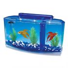 441282 Betta Aquarium Kit Fish Tank Devided Compartments Color 689536441282