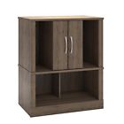 5694333com Ameriwood Home Cove Gallon Aquarium Stand Rustic Oak 29986569431