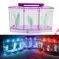 619125010643 Unbranded 3-compartment Acrylic Fish