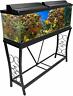 664255003133 Aquatic Fundamentals Gallon Metal Aquarium Stand Black