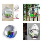 732169424679 Fish Bowls Bowl Wall Mount Betta Tank Aquarium