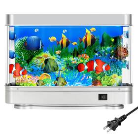 7cdxd 750864824310 Fake Fish Tank Artificial Aquarium Decorations Decor Virtual Oc