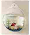 845485 Generic Wall Mounted Fish Bowl Aquarium Tank Hanging Betta Goldfish Bubble Decoration 715939845485