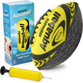Activ Life 860010528983 Water Football For Pool Beach Outdoor 9.5-inch Medium Yellow