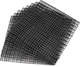 Alegi 313097072066 Aquarium Fish Tank Bottom Isolation 8 Pcs Plastic Egg Crate Grid Divider Tray E