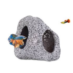 Ameliade B096v57bq3 Aquarium Decor Cave Rock Hiding Spot For Shrimp Betta Cichlid Fish Tank