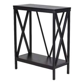American Furniture Classics 664255003485 Aquatic Fundamentals 20 Gallon Steel X Frame Aquarium Stand With Lower Shelf