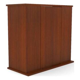 American Furniture Classics 664255003584 Aquatic Fundamentals 29/37 Gallon Serene Cherry Upright Aquarium Stand
