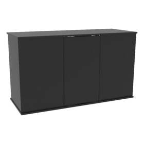 American Furniture Classics 664255003638 Aquatic Fundamentals 75/90 Gallon Black Upright Aquarium Stand