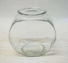 Anchor Hocking 076440000108 Classic Drum Style Fish Bowl Candy Glass Jar Gallon Ship Same Day