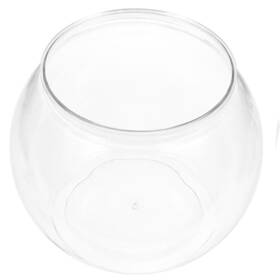 Angoily 2n06921sabtsqta1365fol Transparent Fish Tank Plastic Round Aquarium Small Bowl Aquariums Tanks