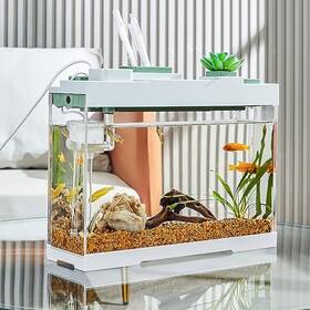 Aobei Ab-yg-sn001 Tabletop Storage Fish Tank Extremely Narrow 2 Gallon