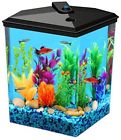Ap25000 Kollercraft Aquaview Corner Aquarium Kit With Led Lighting 0049146250009