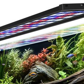 Aqqa B0c469f5vn Full Spectrum Led Aquarium Light For Fish Tank Plants 14 Colors Timer
