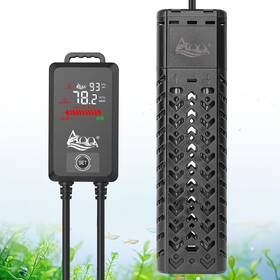 B0dblbmbhb Aqqa 800w Submersible Aquarium Heater For 80-230 Gal Fish Tank Explosion-proof