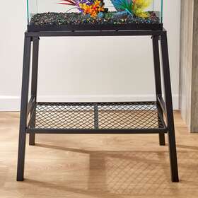 Aqua Culture 972670502156 Steel Aquarium Fish Tank Stand 10-20 Gallon Strong Durability