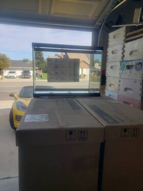 Mu-w-20g Aqua Culture 20 Gallon Glass Rectangle Aquarium Tank Only 24 In Width