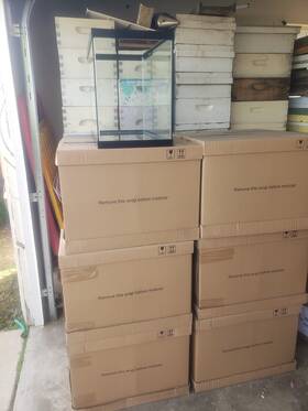 Aqua Culture W-20g 20 Gallon Glass Rectangle Complete Aquarium Setup Model