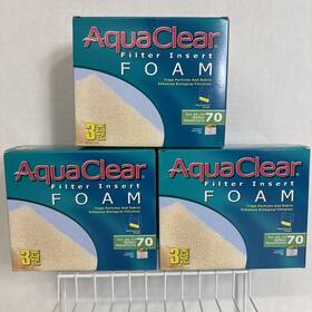 Aquaclear A1396 3x New Aquarium Filter Insert Foam Size 70 3 Count 9 Total Aqua Clear