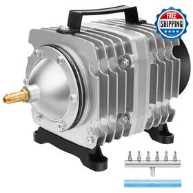 Aquamiracle B08h28vg5r Commercial Air Pump 35w/100 Aluminum Housing 1000gph 0.027mpa