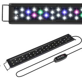 Aquaneat B09mcjvc3h Led Aquarium Light For 18 To 24 Inch Fish Tank Auto On Off With Timer