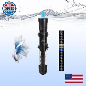 Aquaneat B0cwqw6fyx Aquarium Heater 50w Fish Tank Water Adjustable Submersible Therm