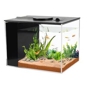 Aquaneat Pft-001 Fish Tank 1 Gallon Betta Small Aquarium Kit With Led Light