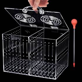 Aquarium Choice B0dlb52xkm Magnet Acclimation Box For Saltwater Fish Quarantine Isolation