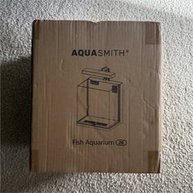 Aquasmith Aprkmsch2g26 Mini Aquarium Rectangle Standard 2 Gal. Fish Tank