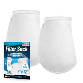 Aquatic Experts B079p4r2v8 7 Inch Filter Sock - 100 Micron Felt Socks F