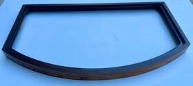 Aqueon 015905911313 Top Frame For 46 Gal / All-glass Aquarium Bow Front Tanks Oak-color