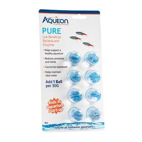 Aqueon 100538540 Pure Bacteria Supplement - 8 Pack 30 Gallon