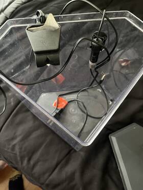 Aqueon J212a Used 2.5 Gallon Fish Tank For Beginners With Filter And Heater