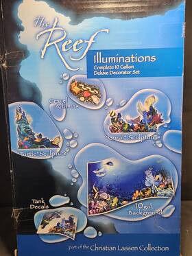 Aspen Pet 723503290005 The Reef Deluxe Decorator Set Sculptures By Christian Lassen