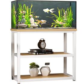 Avolander 759357274298 Fish Tank Stand Metal Aquarium 40-50 Gallon Double Layer Met