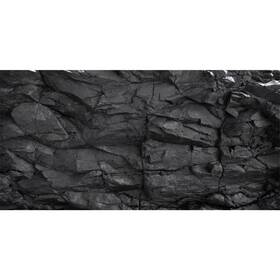 Awert 18x0.45nbk43201nam 72x18 Inches Stone Aquarium Background Black Rock Fish 72x18in/180x45cm