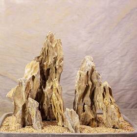 Awxzom B0bl1471sl Natural Dragon Rock Mixed Sizes Decorative Aquarium Aquascaping Stone 4.4