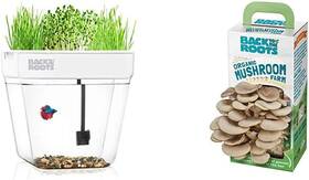 Back To The Roots 313102383323 Water Garden Betta Fish Tank Organic Mushroom Growing Kit