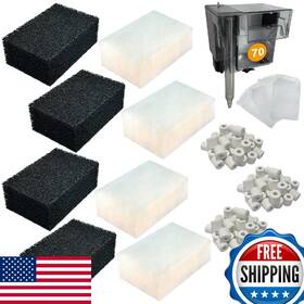 Beaufan B0dk6qnpv8 4 Set Filter Kit Aquaclear 70 Power 40-70 Gal Aquarium