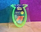 Bb-10 Betta Plax Neon Bowl Offic-class Great Green Home- Acrylic World Penn